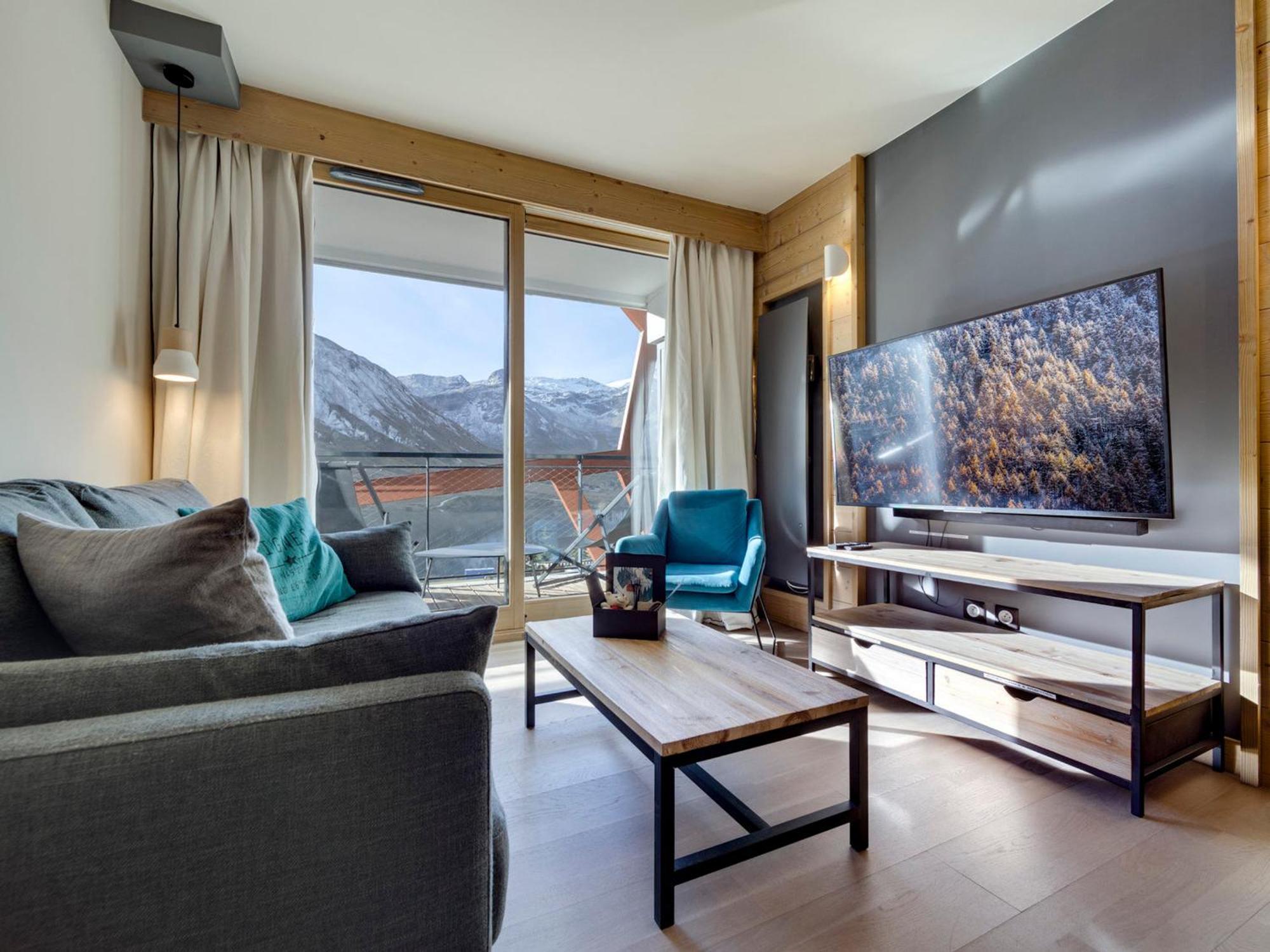 Appartement Moderne Au Coeur De Tignes, 2 Chambres, Balcon, Wifi, Linge Fourni - Fr-1-641-3 Exteriör bild